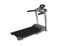 Life Fitness Laufband F3 mit Go Konsole inkl. Matte und Brustgurt