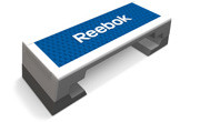 Reebok Step Stepper Studio grau/blau - professional incl. DVD