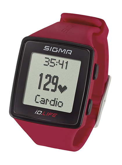 Sigma Herzfrequenzmesser iD.LIFE Activity Tracker -rot-