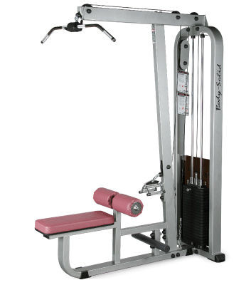 Body-Solid Pro Club Latzug- / Ruder-Maschine mit 95kg Gewichtspaket