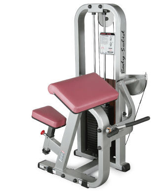 Body-Solid Pro Club Bizeps-Maschine mit 95kg Gewichtspaket