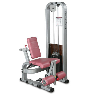 Body-Solid Pro Club Beinstrecker-Maschine mit 95kg Gewichtspaket