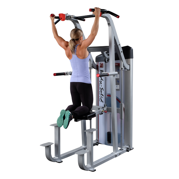 Body-Solid Pro Club S2 Klimmzug- / Dipmaschine S2ACD (75 kg)