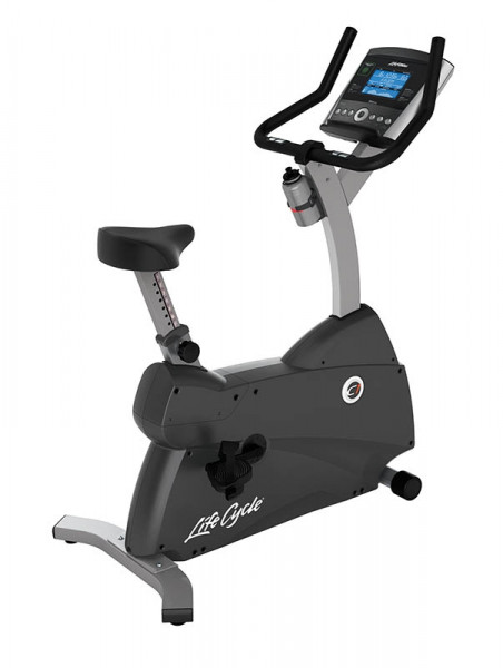 Life Fitness Ergometer C1 mit Go Konsole inkl. Brustgurt