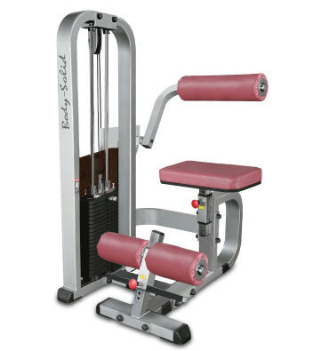 Body-Solid Pro Club Rückenstrecker-Maschine mit 95kg Gewichtspaket