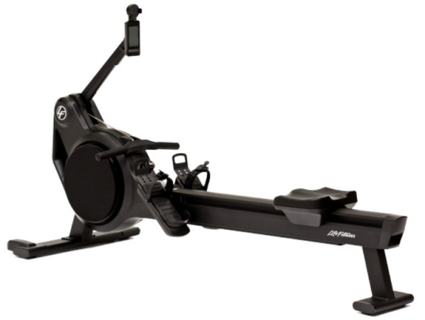 Life Fitness Heat Rower LCD inkl. Matte + Pulsbrustgurt