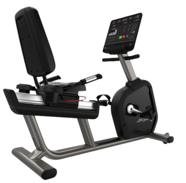 Life Fitness Club Series+ Recumbent Bike mit deutscher SL-Konsole inkl. Matte inkl. Aufbauservice