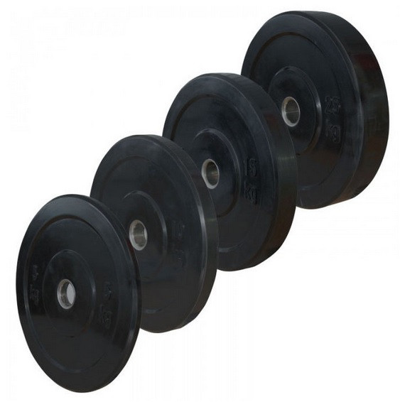 Bumper Plates, 51mm Set 2 x 10 / 2 x15 / 2 x 20 / 2 x25 kg