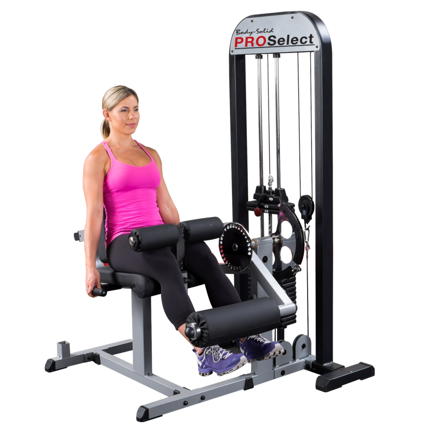 Body-Solid Beinstrecker & Beinbeuger GLCE-365 - Beintrainer Mit Gewichten