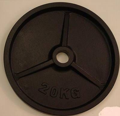 Gusshantelscheibe 52mm 20,0 kg