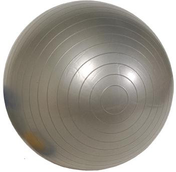 Gymnastikball 55cm Silber