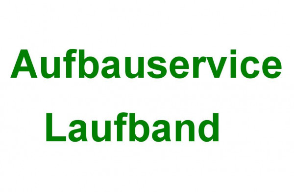 Aufbauservice Laufband in Deutschland