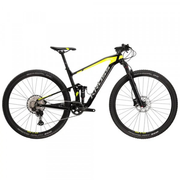 Kross Earth 3.0 black lime 2022 RH-L