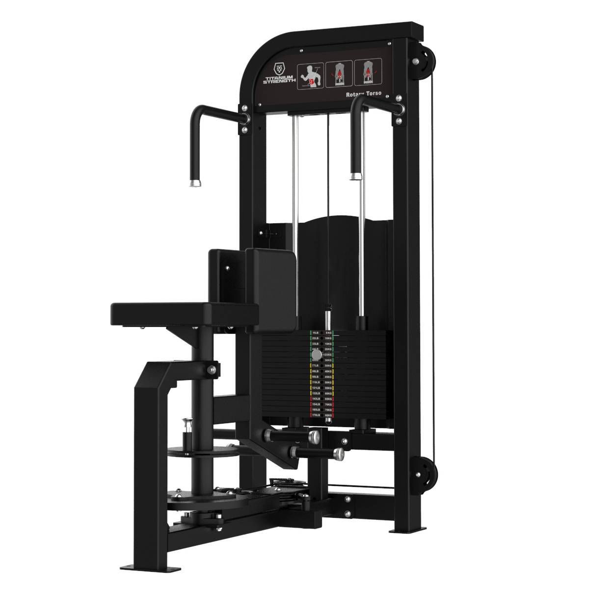 Titanium Strength Selectorized Torso Rotation Elite Series