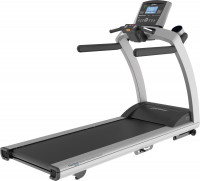 Life Fitness Laufband T5 mit Go Konsole inkl. Matte und Brustgurt