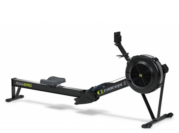 Concept2 RowErg mit Standardbeinen mit PM5 Farbe Schwarz