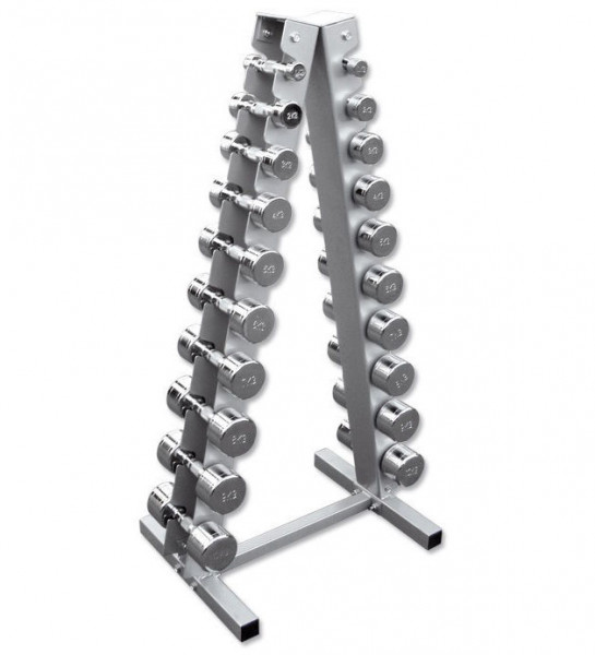 Pyramidenständer für Hex- oder Chromhanteln 1-10kg ohne Hanteln