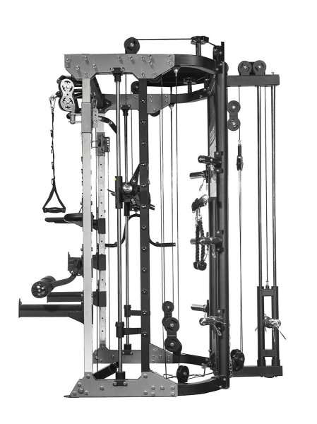 Force USA Monster Commercial G9 Krafstation: Functional Trainer, Smith, Rack und Beinpresse