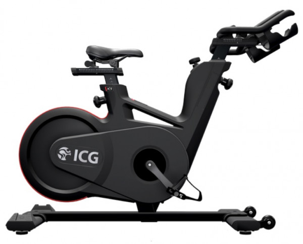 Life Fitness by ICG IC5 Indoorbike / BELT DRIVE / MATT BLACK B1 REV1 (neues Modell 2022)