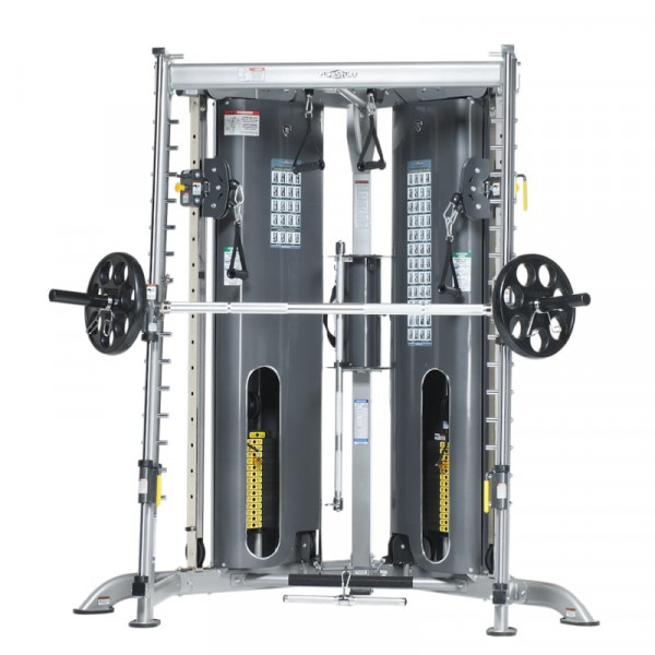 Tuff Stuff CXT-200 Multi-Functional-Trainer + CXT-225 Anbau-Multipresse + Zusatzgewichte 2 x 22,5 kg