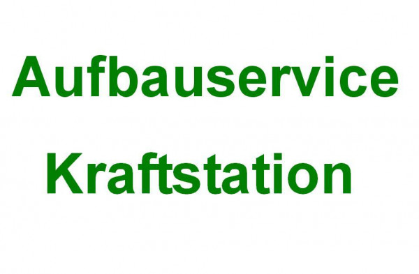 Aufbauservice Kraftstation in Deutschland