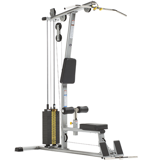 Tuff Stuff CLM-855WS Lat/Low Row Combo mit 90 kg Gewichtsblock